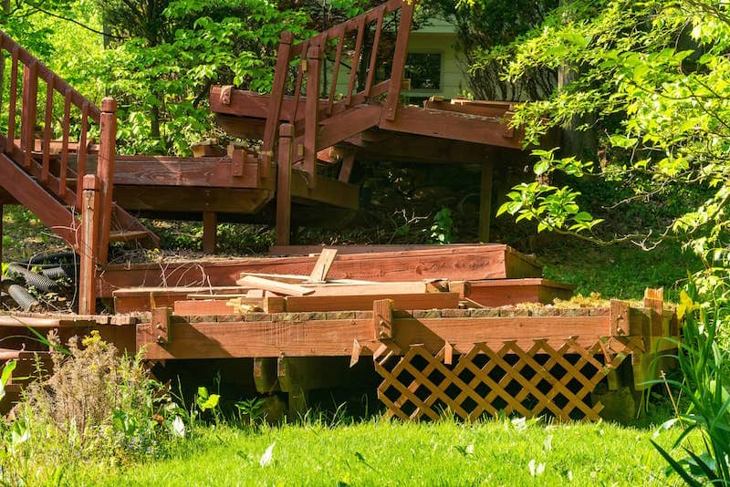 Deck Demolition-Removal in Paterson